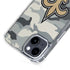 NFL New Orleans Saints Camo iPhone 15 Plus MagSafe Case